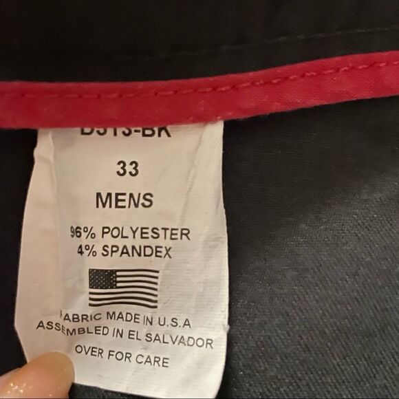 Mills Uniform~Mens Black shorts~sz 33~good for everyday wear~cool & comfortable - Picture 5 of 5